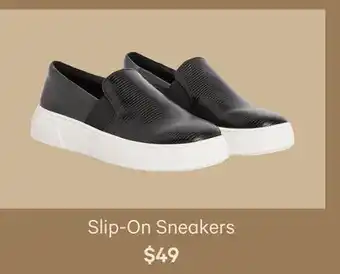 Joe Fresh Slip-on sneakers offer