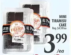 Al Premium Food Mart Mini tiramisu cake offer