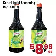 Top Food Supermarket Knorr liquid seasoning offer