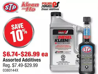 PartSource Assorted additives offer