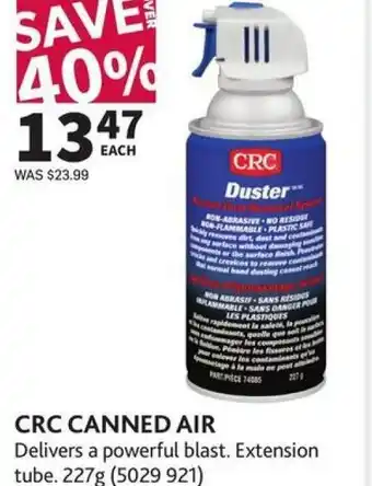 Co-op CRC Canned Air 227g offer