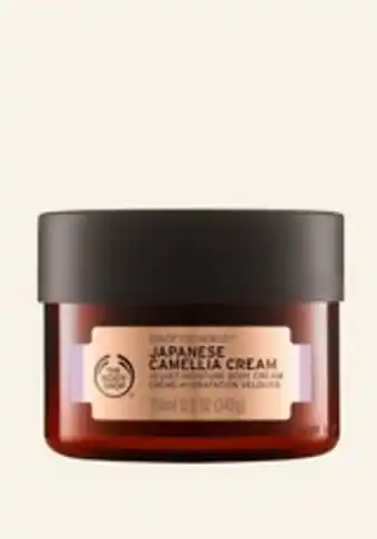The Body Shop Spa of the world™ japanese camellia cream velvet moisture body cream offer