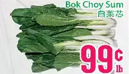 Grant's Foodmart Bok choy sum offer