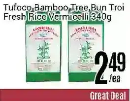Nations Fresh Foods Tufoco bamboo tree bun troi fresh rice vermicelli offer