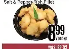 Nations Fresh Foods Salt & pepper fish fillet offer