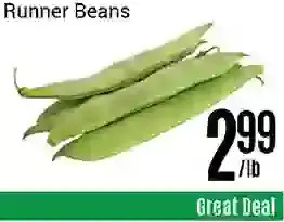 Nations Fresh Foods Runner beans offer