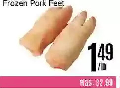 Nations Fresh Foods Frozen pork feet offer