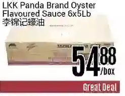 Nations Fresh Foods Lkk panda brand oyster flavoured sauce offer