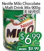 Ample Food Market Nestle milo chocolate malt drink mix offer