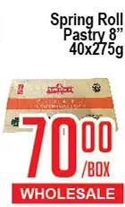 Skyland Foodmart Spring roll pastry 8" offer