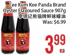 Bestco Food Mart Lee kum kee panda brand oyster flavoured sauce offer