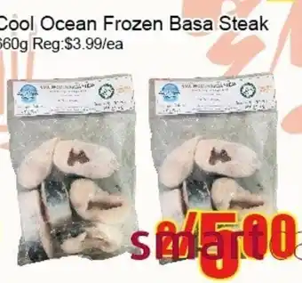 Fu Yao Supermarket Cool Ocean Frozen Basa Steak offer