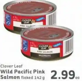 Clover Leaf Wild Pacific Pink Salmon Flaked 142g