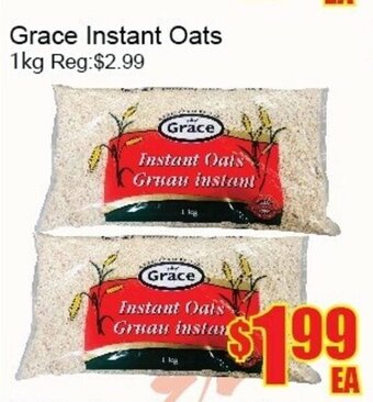 Fu Yao Supermarket Grace Instant Oats offer