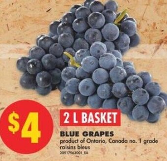 No Frills Blue Grapes offer