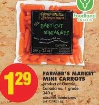 No Frills Farmer's Market Mini Carrots offer