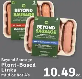 IGA Beyond Sausage Plant-Based Links 4's offer