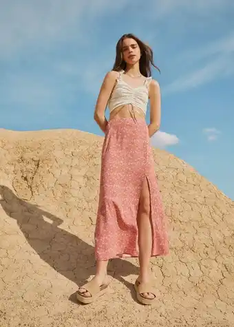 Mango Paisley print skirt offer