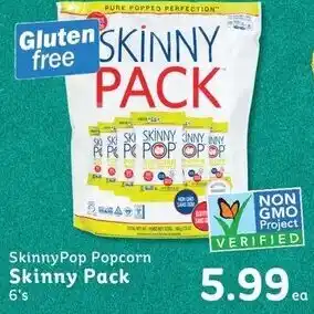 IGA SkinnyPop Popcorn Skinny Pack 6's offer