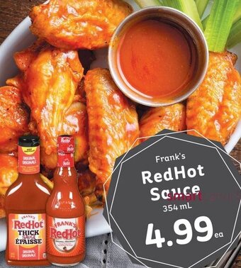 IGA Frank's RedHot Sauce 354ml offer