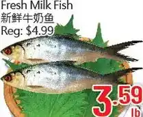 Hong Tai Supermarket Fresh milk fish offer