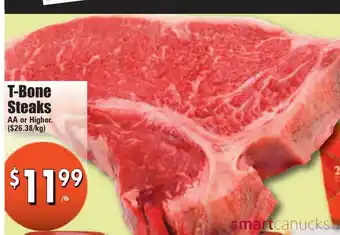 T-bone Steaks