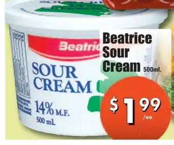 Beatrice Sour Cream