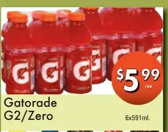 Westfort Foods Gatorade offer