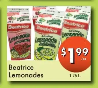 Beatrice Lemonades