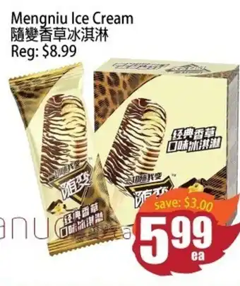 Field Fresh Supermarket Mengniu Ice Cream offer