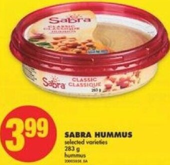 No Frills Sabra Hummus 283 g offer