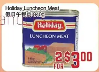 Holiday Luncheon Meat