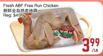 C&C Supermarket Fresh ABF Free Run Chicken offer