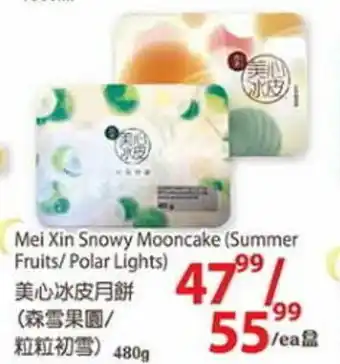 T&T Supermarket Mei Xin Snowy Mooncake offer