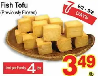 T&T Supermarket Fish Tofu offer