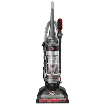 Best Buy Hoover windtunnel cord rewind upright bagless vacuum - black offer