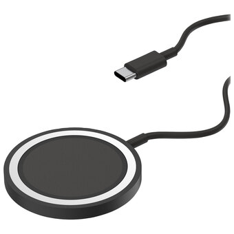 Best Buy Otterbox 15w qi wireless charging pad with magsafe (78-80633) - black offer