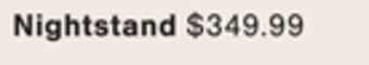 Ashley Furniture Nightstand offer