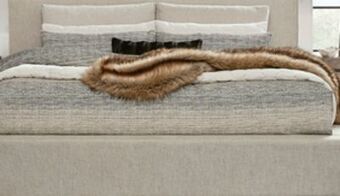 Ashley Furniture Langford queen upholstered bed offer