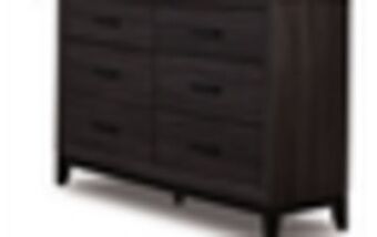 Leon's Fog dresser - grey, black offer