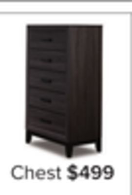 Leon's Fog chest - grey, black offer