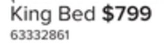 Leon's Miller 3-piece king panel bed - grey offer