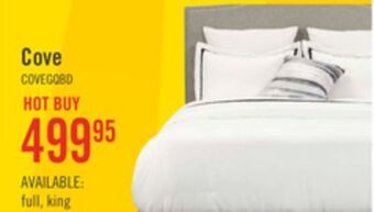 The Brick Cove queen platform bed offer