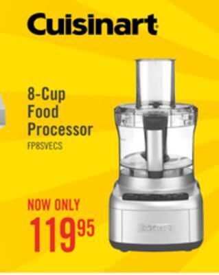 The Brick Cuisinart elemental 8-cup food processor - fp-8svec offer