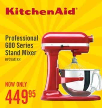 The Brick Kitchenaid professional 600 series stand mixer - kp26m1xer offer