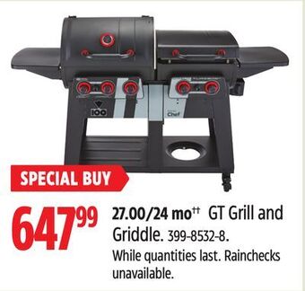 Canadian Tire Master chef gt grill and griddle offer