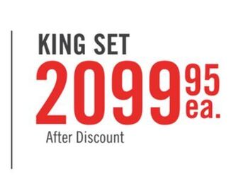 The Brick Beautyrest black signature excellence euro pillowtop king mattress set offer