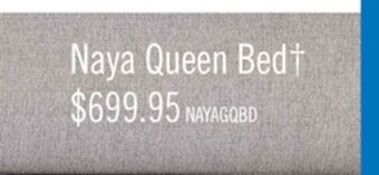The Brick Naya queen bed offer