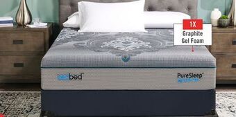 The Brick Zedbed puresleep™ hybrid cool 1.0 king mattress set offer