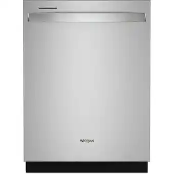 The Brick Whirlpool large capacity dishwasher with deep top rack offer
